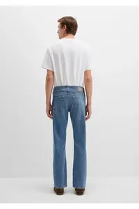 Mavi Hunter 90s Misty Vintage Light Blue Jeans Trousers 89268 - Image 4