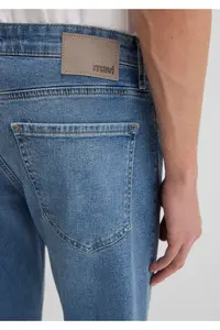 Mavi Hunter 90s Misty Vintage Light Blue Jeans Trousers 89268 - Image 7