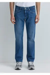 Mavi Hunter 90s Indigo Blue Jeans Trousers 733 - Image 3
