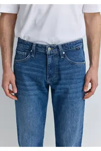 Mavi Hunter 90s Indigo Blue Jeans Trousers 733 - Image 6