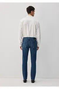 Mavi Marcus Lux Black Indigo Blue Jeans Trousers 349 - Image 6