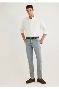 Mavi Milan Classic denim Vintage Light Blue Jeans Trousers 89772 - Image 2
