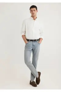 Mavi Milan Classic denim Vintage Light Blue Jeans Trousers 89772 - Image 3