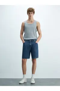 Ltb Jadrien Comfortable Cut High Waist Jeans Bermuda