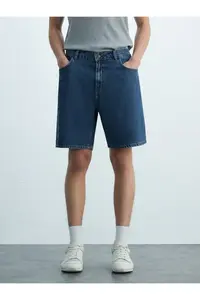 Ltb Jadrien Comfortable Cut High Waist Jeans Bermuda - Image 2
