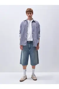 Ltb Cleon Rahat Cut Jeans Bermuda