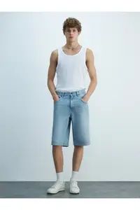 Ltb Martıe Casual Cut Jeans Bermuda