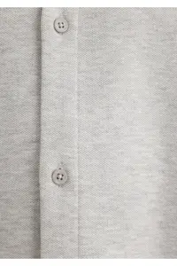 Mavi Gray Knitted Shirt Regular Fit / Normal Cut -80196 - Image 7