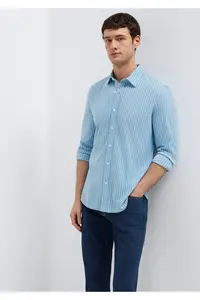 Mavi Striped Shirt slim Fit / Narrow Kesim -91579 - Image 2