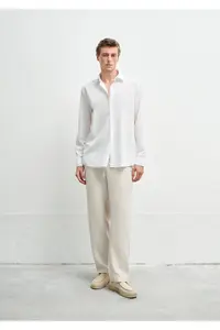 Mavi White Shirt Regular Fit / Normal Cut -85310