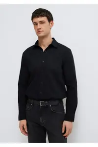Mavi Black Shirt slim Fit / Narrow Kesim -900