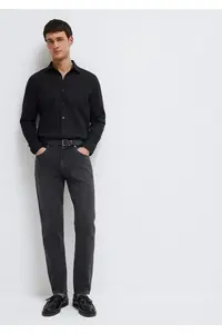 Mavi Black Shirt slim Fit / Narrow Kesim -900 - Image 2
