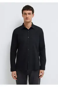 Mavi Black Shirt slim Fit / Narrow Kesim -900 - Image 3