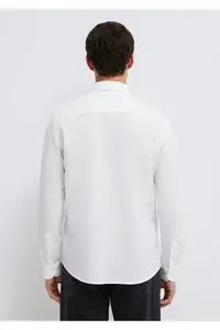 Mavi White Shirt slim Fit / Narrow Kesim -620 - Image 5