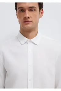 Mavi White Shirt slim Fit / Narrow Kesim -620 - Image 6
