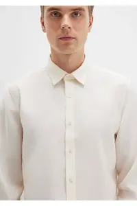 Mavi Ecru (TENCEL™) Lyocell Shirt Regular Fit / Normal Cut -70057 - Image 5