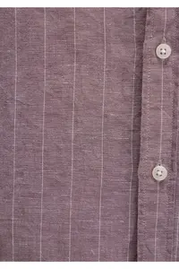 Mavi Striped Purple Shirt Regular Fit / Normal Cut -90926 - Image 7