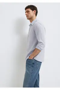 Mavi Shirt slim Fit / Narrow Kesim -70813 - Image 2