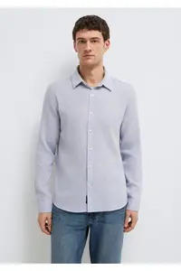 Mavi Shirt slim Fit / Narrow Kesim -70813 - Image 4