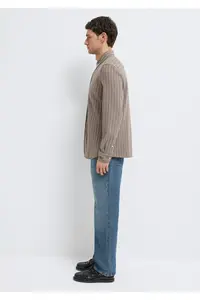 Mavi Striped Shirt Regular Fit / Normal Cut -91553 - Image 4
