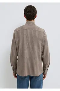 Mavi Striped Shirt Regular Fit / Normal Cut -91553 - Image 5