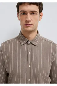 Mavi Striped Shirt Regular Fit / Normal Cut -91553 - Image 6