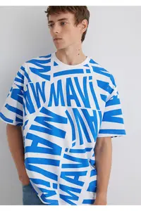 Mavi Logo Printed T-Shirt Oversize / Wide Cut -81347