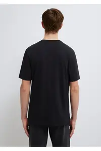 Mavi Logo Printed Black T-Shirt Regular Fit / Normal Cut -900 - Image 6