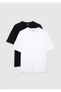Mavi 2 Pack Oversize Basic T-Shirt Oversize / Wide Cut -620