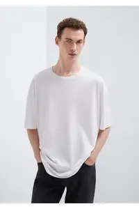 Mavi 2 Pack Oversize Basic T-Shirt Oversize / Wide Cut -620 - Image 3