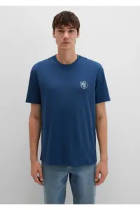 Mavi MJ Logo Printed T-Shirt Loose Fit -89287 - Image 4