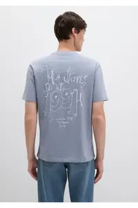 Mavi 1991 Printed T-Shirt Loose Fit / Loose Comfortable Cut -86584 - Image 5