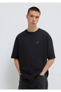 Mavi Pro Black Basic T-Shirt Relaxed Fit / Comfortable Cut -900 - Image 2