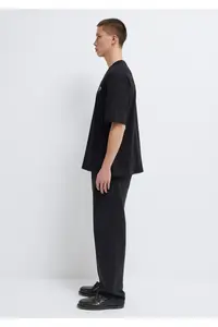 Mavi Printed Black T-Shirt Relaxed Fit -900 - Image 4