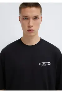 Mavi Printed Black T-Shirt Relaxed Fit -900 - Image 6