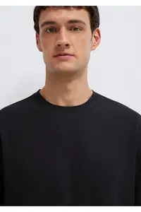 Mavi Black T-Shirt Loose Fit / Loose Comfortable Cut -900 - Image 7