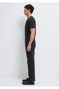 Mavi Stretch Black Basic T-Shirt Fitted - Image 4