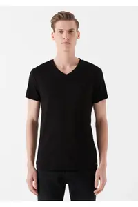 Mavi Men  Black T-Shirt 061748-9-Y00 - Image 3