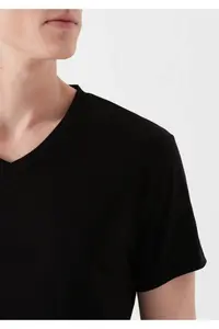 Mavi Men  Black T-Shirt 061748-9-Y00 - Image 5