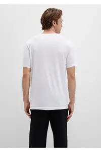 Mavi White Basic T-Shirt slim Fit / Narrow Kesim 065574-6-y20 - Image 5