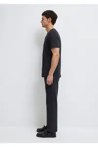 Mavi Black Basic T-Shirt slim Fit / Narrow Kesim - Image 4