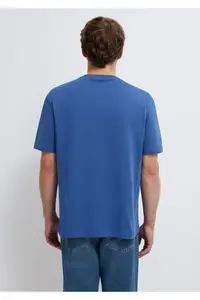 Mavi Logo Embroidered Basic T-Shirt Loose Fit / Loosely Comfortable Cut -70719 - Image 5