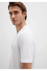Mavi Istanbul Printed White T-Shirt Regular Fit / Normal Cut -620 - Image 6
