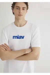 Mavi Miav Printed Men T-Shirt m - Image 3