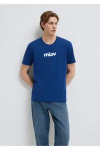 Mavi Miav Printed T-Shirt Regular Fit / Normal Cut -70722 - Image 2