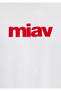 Mavi Red Miav Printed White T-Shirt Regular Fit / Normal Cut -622 - Image 7