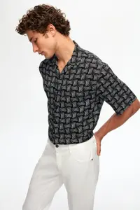D'S Damat Ds Damat relaxed Black Shirt - Image 2