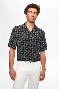 D'S Damat Ds Damat relaxed Black Shirt - Image 3