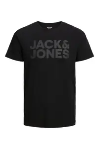 Jack & Jones JACK&JONES  Short Sleeve JACK&JONES Text Print - Image 2