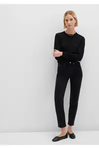 Mavi Cindy Classic Denim Gri Smoke Jean Pantolon -90500 - Image 2